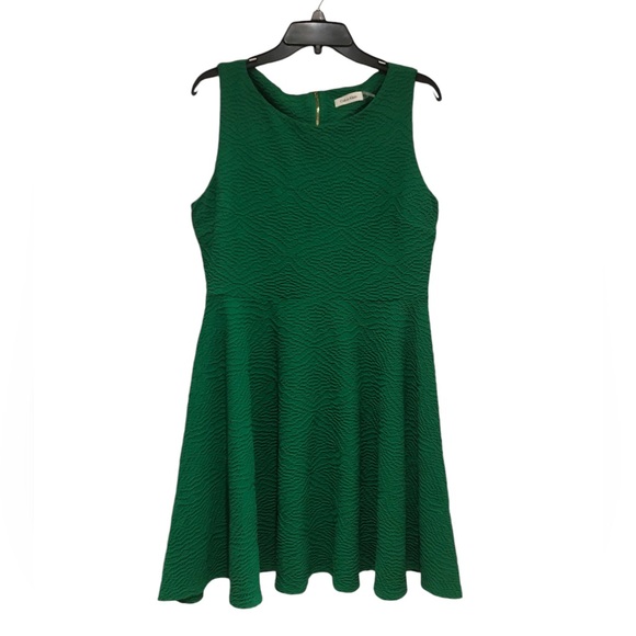 Calvin Klein Dresses & Skirts - Calvin Klein Green A Line Tank Dress Sz 12